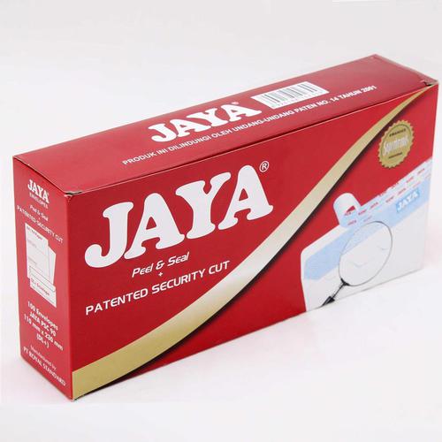 Amplop Putih Ukuran DL (110mm x 230mm) Merk Jaya