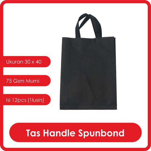 GOODIE BAG SPUNBOND HANDLE 30x40 / Tas Belanja Murah / Kantong Belanja / Tas Souvenir