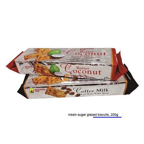 Nissin Sugar Glazed Biscuits - 200g Butter Coconut