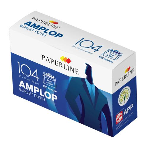 Amplop Paperline 104 PPS Putih Polos