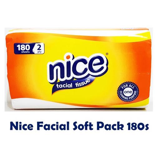 Nice Tisu Facial Soft Pack 180s