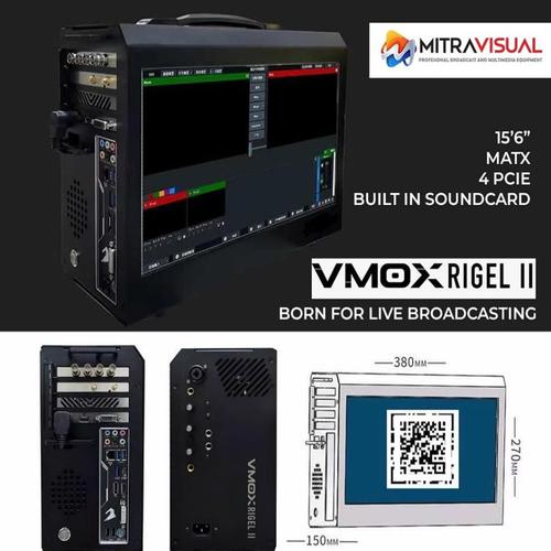 VMOX RIGEL II PRO - Portable VMix Live Streaming Video Switcher