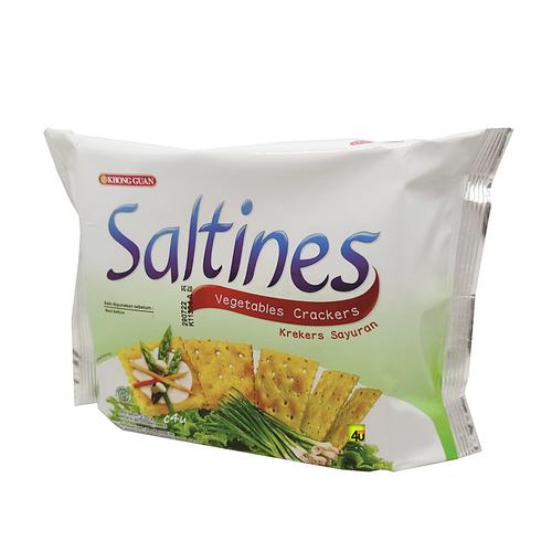 Khong Guan SALTINES - Delicious Crackers - 150gr VEGETABLES