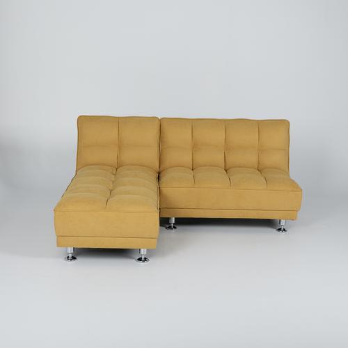 COUCH SET Sofa Bed Kain kuning