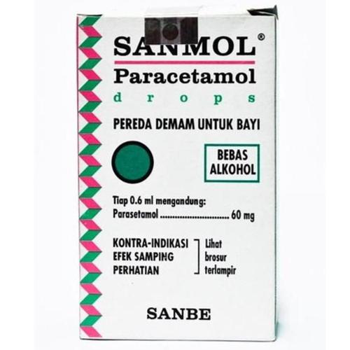 Original Sanmol Drop Pereda Demam Untuk Bayi