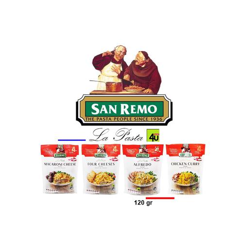 San Remo La Pasta - Delicious Pasta and Sauce - 120 gr HALAL Mac Cheese