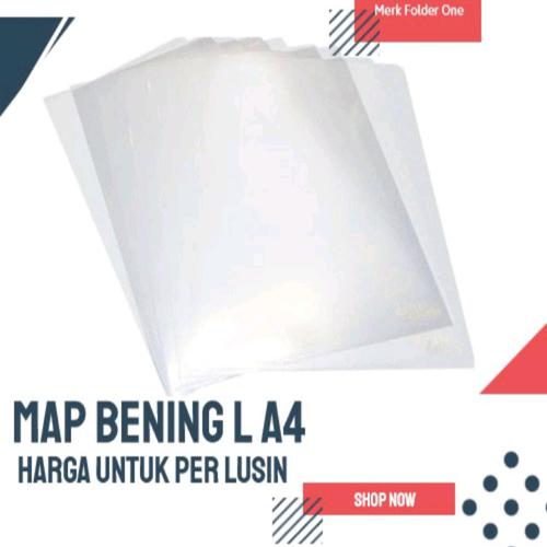 MAP BENING L SHAPE A4 Folder one