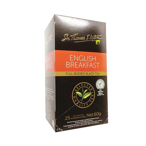 Sir Thomas LIPTON - Premium Export Quality Tea - CELUP isi 25s ENGLISH BREAKFAST