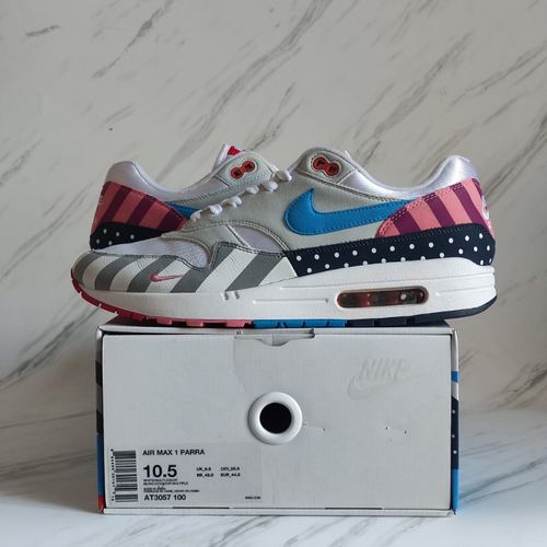 (PRELOVED) Nike Air Max 1 Parra 2018 size 44.5 / US 10.5