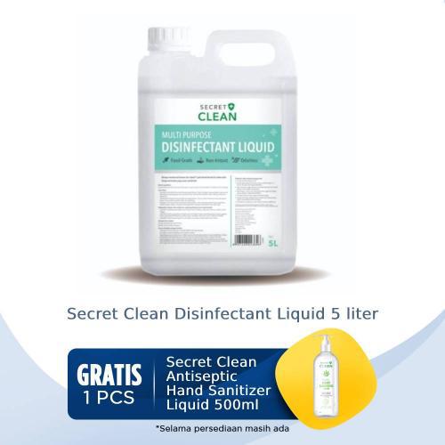 Secret Clean Disinfectant Liquid 5 liter