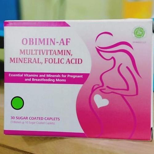 Original Obimin AF / Box Isi 30 Multivitamin Mineral Nutrisi Ibu Hamil