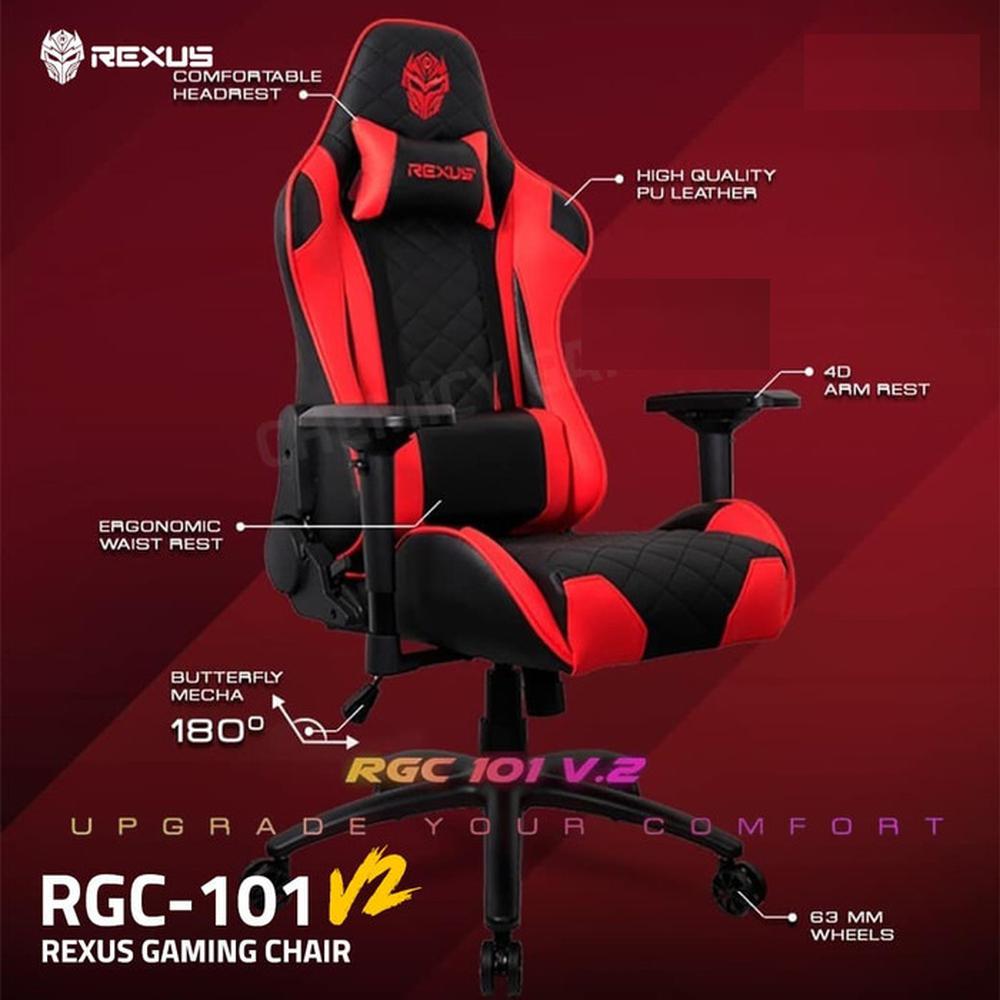 Daftar Harga Rexus Rgc 101 Gaming Chair Rgc 101 Bhinneka