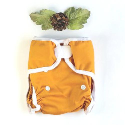 Newborn Cloth Diaper Popok Kain Bayi Baru Lahir - Pumpkin