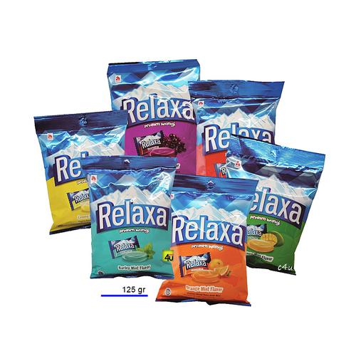 Relaxa - Permen Wangi Penyegar Mulut 125 gr - ZAK 50 Butir Grape