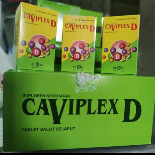 Original Caviplex D3 1000iu isi 60 / Vitamin D3 1000 / prove D3 / Provigen