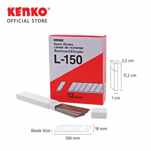 Blade Cutter L-150 Untuk Cutter Joyko/Kenko L-500 Kenko L-150