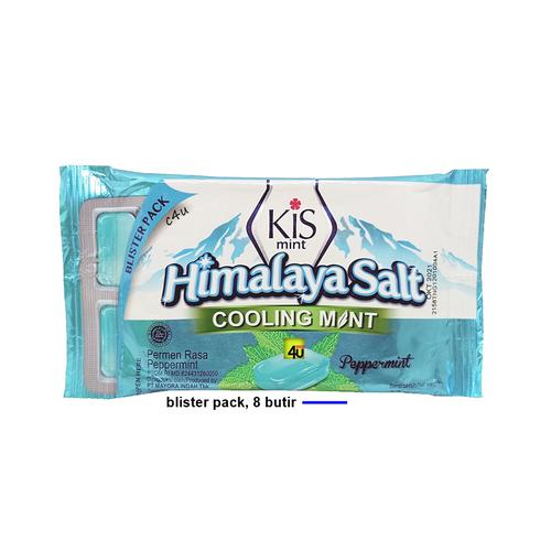KIS Himalayan Salt Cooling Mint Candy - 32gr Blister Pack Peppermint