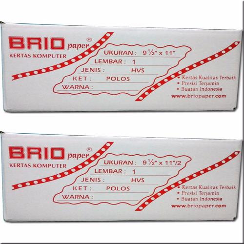 Brio Continuous Form 9 1/2 x 11 HVS NCR K1/2 HVS