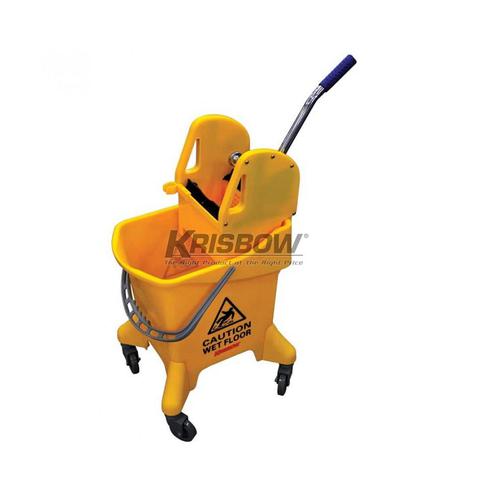 Krisbow KW1801387 Bucket Wringer One Pail Yellow 31L