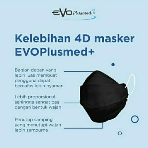 Evo Plusmed Masker 4d Medis Berbagai Pilihan Warna Kuning