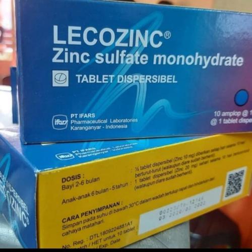 Original Lecozinc / Zinc Sulfat Suplemen Makanan 100