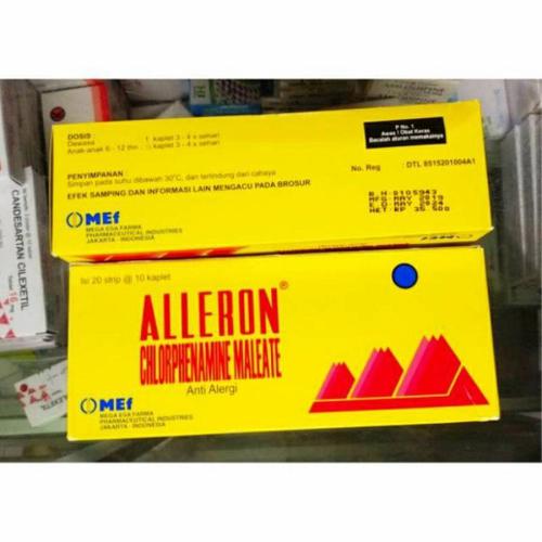 Original alleron 4 mg strip 10 tablet