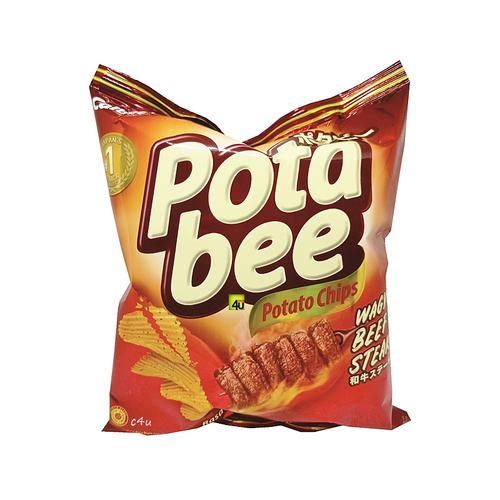 POTABEE Potato Chips - Kemasan SEDANG - WAGYU STEAK