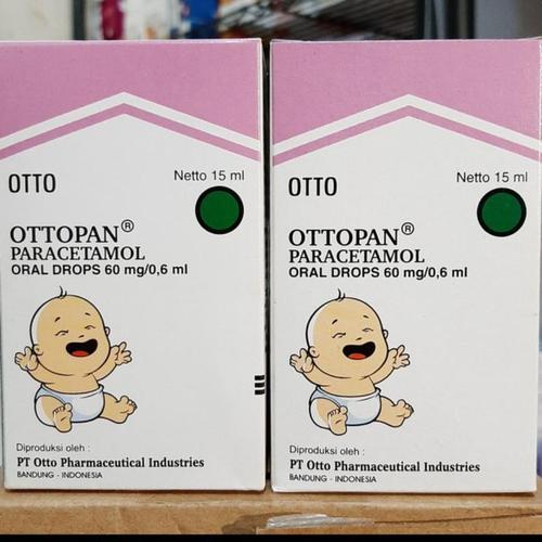 Original OTTOPAN DROPS 15ml  Paracetamol Obat Demam bayi dan Anak
