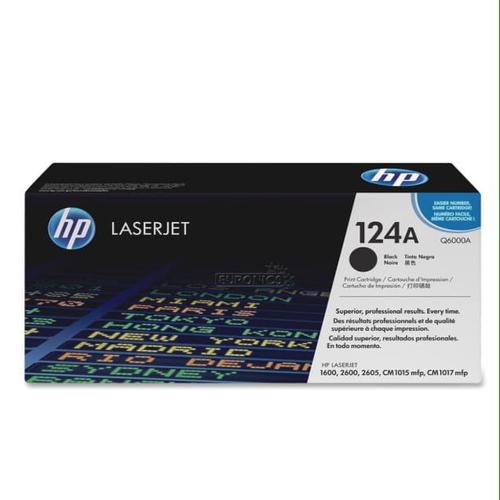 Tinta HP LaserJet 2600/2605/1600 Black Crtg(Q6000A)