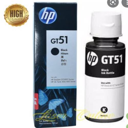 Tinta Loosepack HP GT51 GT52 BLACK