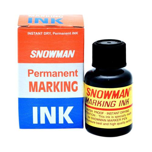 Tinta Spidol Snowman Permanen Ink Biru