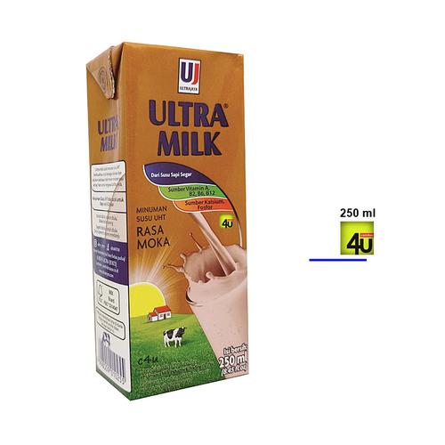 Ultra Jaya - Ultra Milk UHT RTD - 250ml Moka