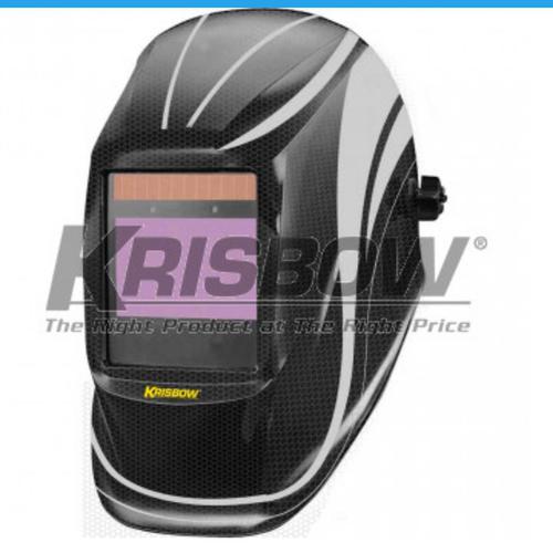 Krisbow 10105719 Welding Helmet Auto Dark Wide Lens View