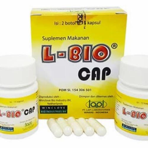 Original L-Bio Cap / LBio Cap / L Bio / L - Bio Cap isi 2 botol 15