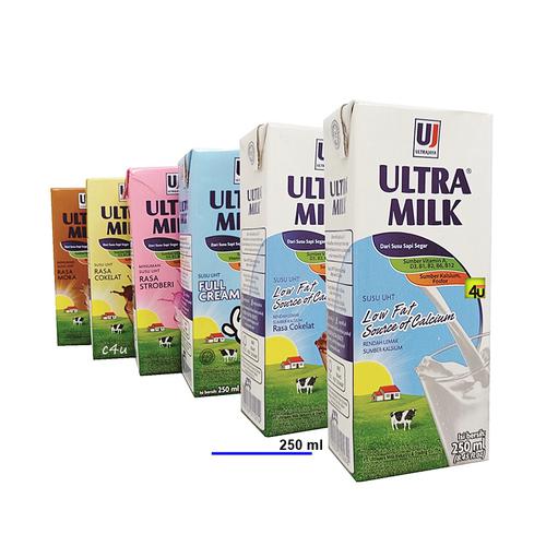 Ultra Jaya - Ultra Milk UHT RTD - 250ml Cokelat