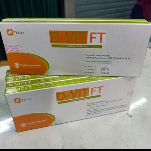 Original DVit FT Box 30 / D-Vit FT / Vitamin D3