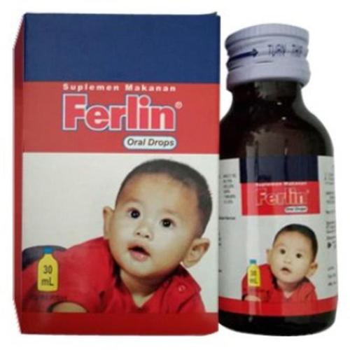 Original Ferlin Drop Suplemen Vitamin dan Zat Besi Untuk Masa Pertumbuhan Anak