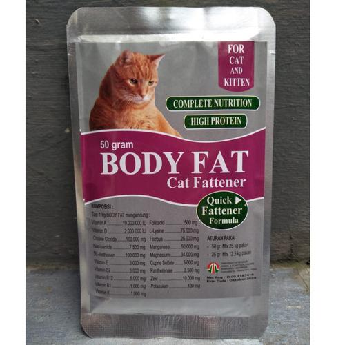 Body Fat Vitamin Penggemuk Kucing 50gr