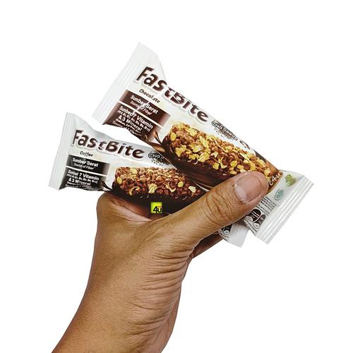 Fastbite Sereal Bar Chia Seed Tinggi Serat - 20 gr PROSANA Cokelat