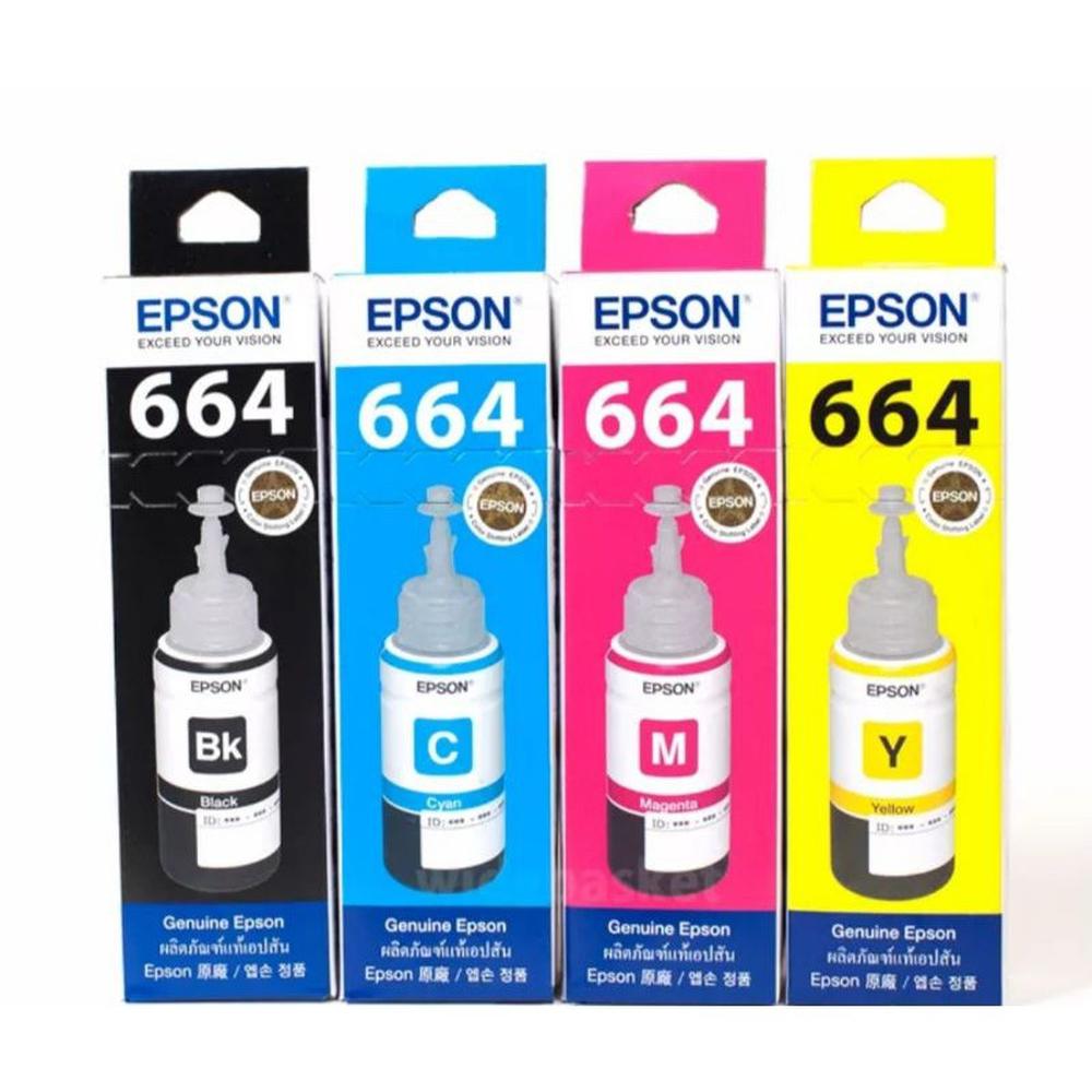 √ Harga Tinta Epson 664 Original Ink Printer L100 L120 L200 L210 L220 L310  L360 Terbaru | Bhinneka