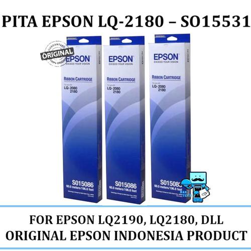 Ribbon cartridge Epson LQ-2180- SO15531.