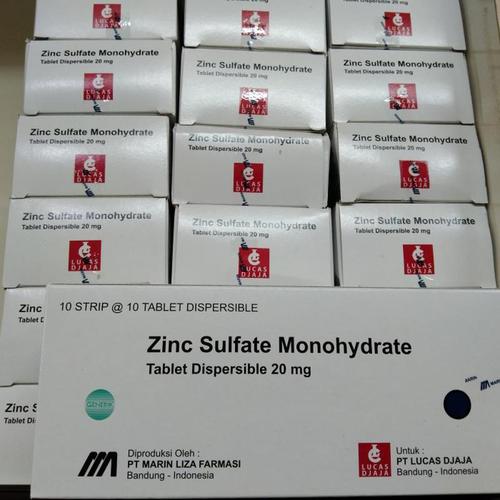 Original zinc 20mg sulfate100pcs