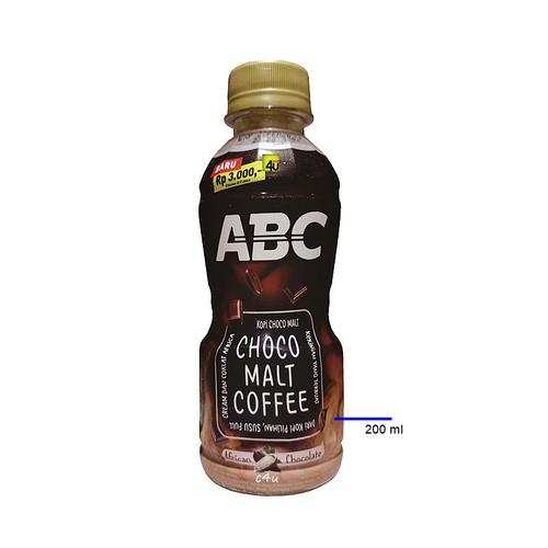 ABC - Coffee Drink - 200ml Botol RTD CHOCO MALT