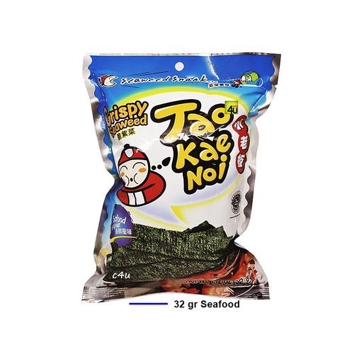 Tao Kae Noi Crispy Seaweed BESAR - 32 gr Rumput Laut Seafood