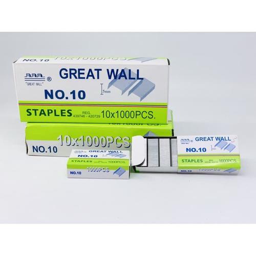 Isi Staples Great Wall Greatwall No. 10