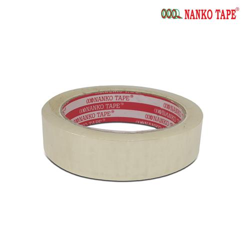 Nanko Stationery Tape Transparan 24 mm x 65 Yard Bening
