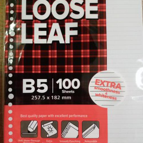 isi loose leaf b5 isi 100 bigboss ppl
