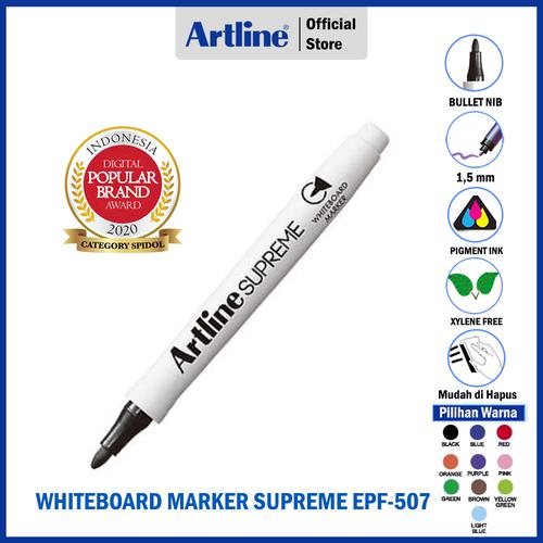 ARTLINE Spidol Supreme Whiteboard Marker EPF-507 GREEN