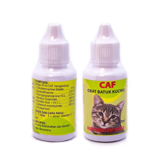 CAF Obat Batuk Kucing Sakit 30ml