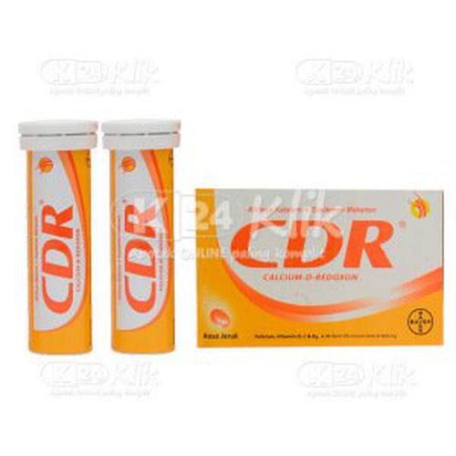 CDR EFFERVESCENT TUBE ISI 20